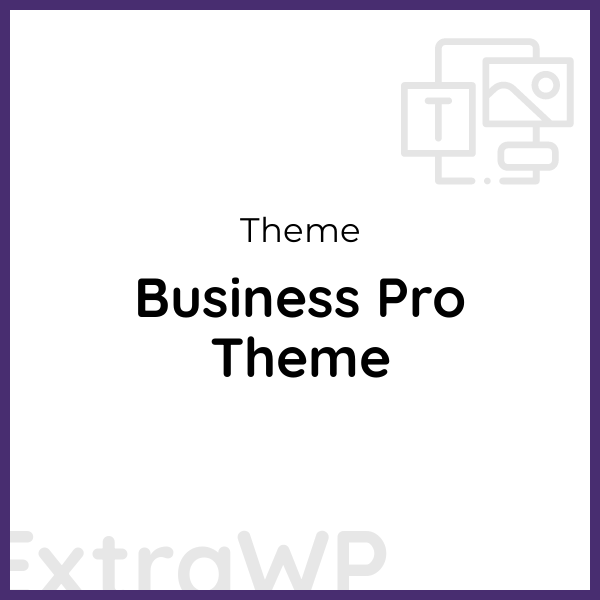 Business Pro Theme