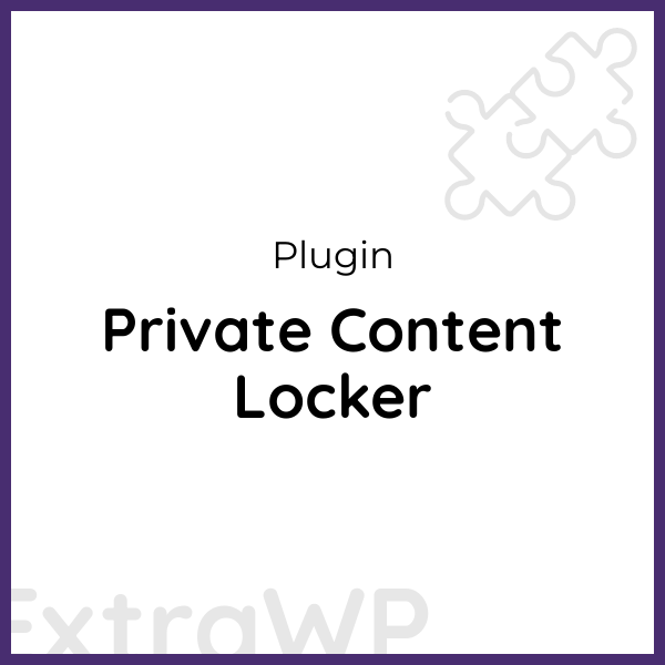 Private Content Locker