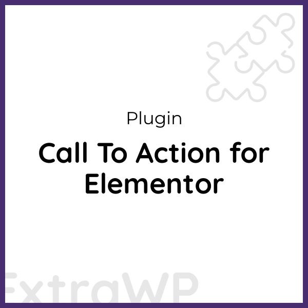 Call To Action for Elementor