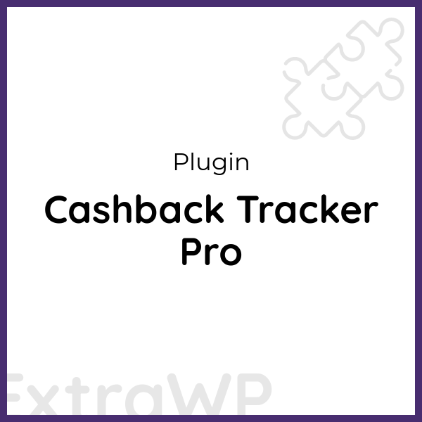 Cashback Tracker Pro