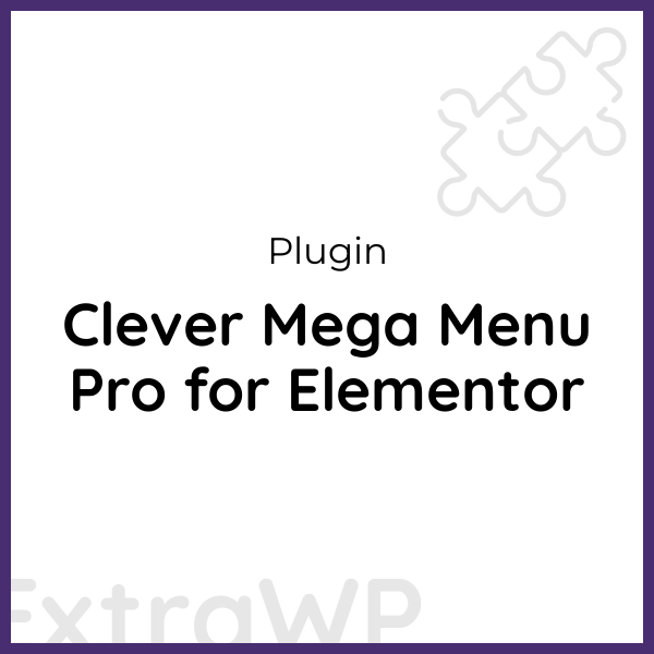 Clever Mega Menu Pro for Elementor