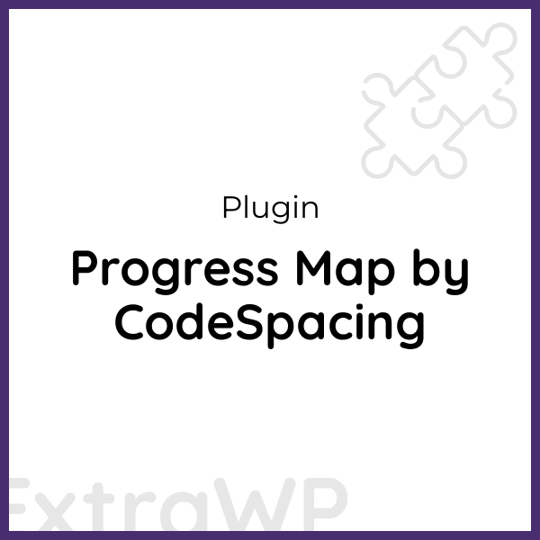 Progress Map by CodeSpacing