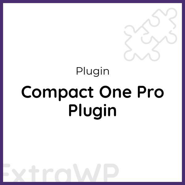 Compact One Pro Plugin