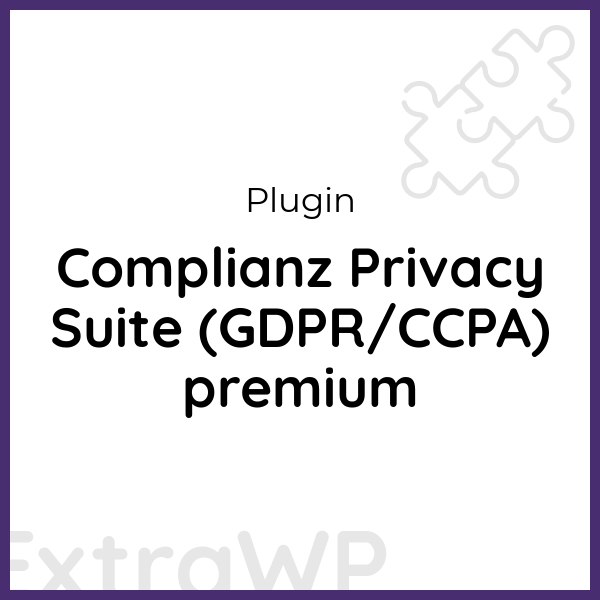 Complianz Privacy Suite (GDPR/CCPA) premium