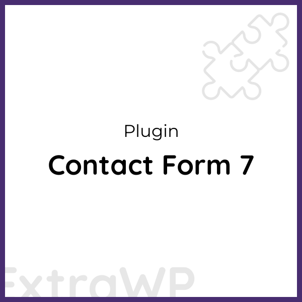 Contact Form 7 Contact Form 7
