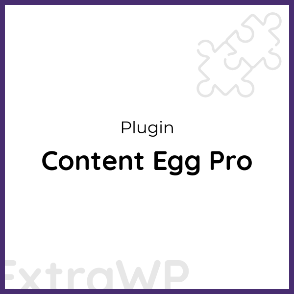 Content Egg Pro