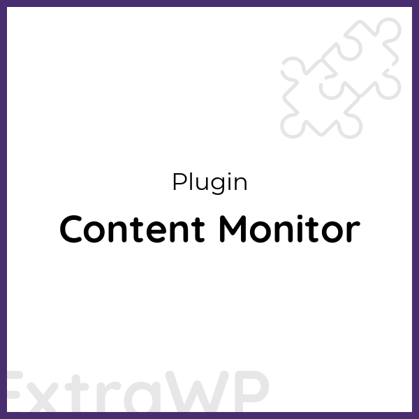 Content Monitor