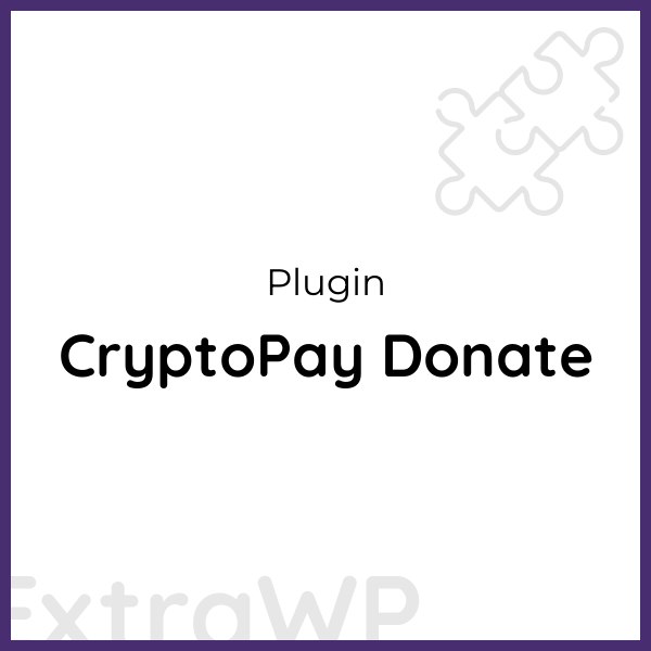 CryptoPay Donate