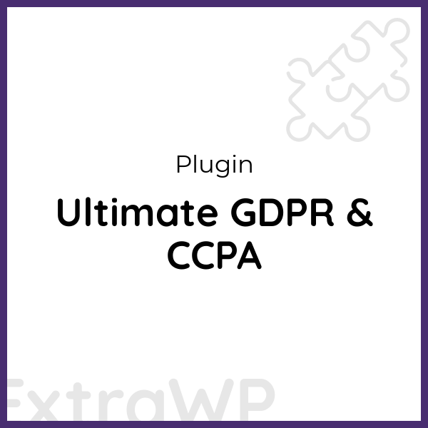 Ultimate GDPR & CCPA