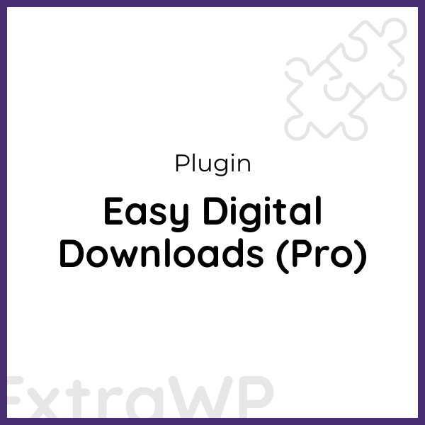 Easy Digital Downloads (Pro)