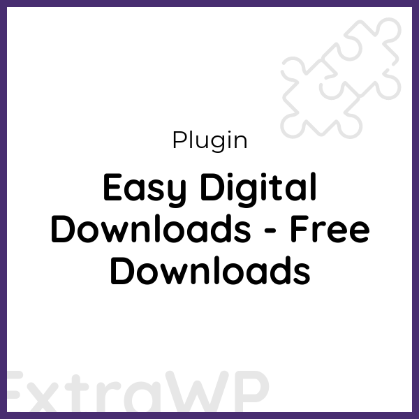 Easy Digital Downloads - Free Downloads