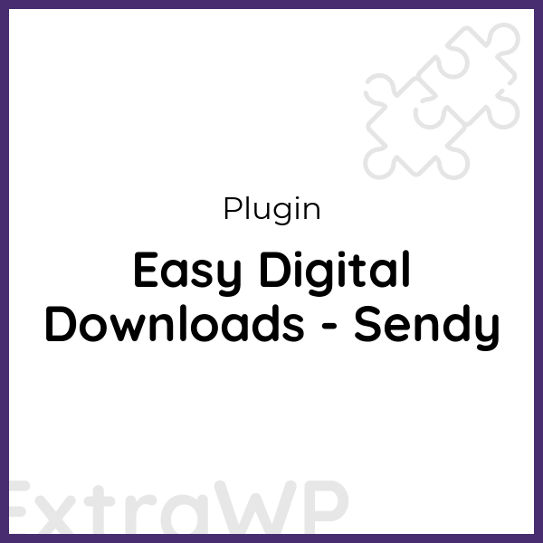 Easy Digital Downloads - Sendy