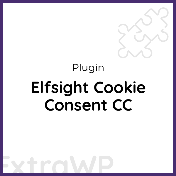 Elfsight Cookie Consent CC
