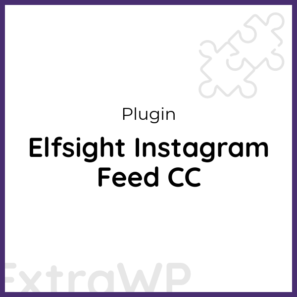 Elfsight Instagram Feed CC