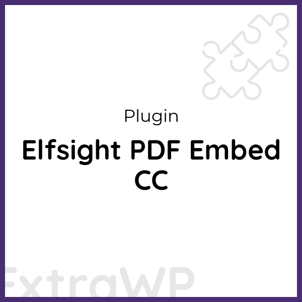 Elfsight PDF Embed CC