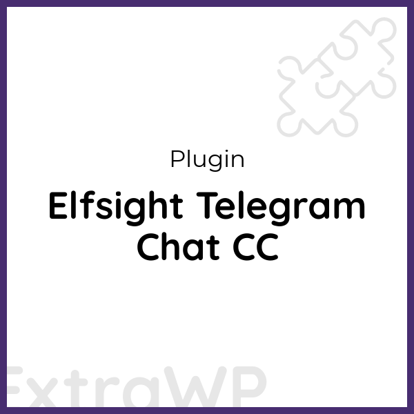Elfsight Telegram Chat CC Elfsight Telegram Chat CC