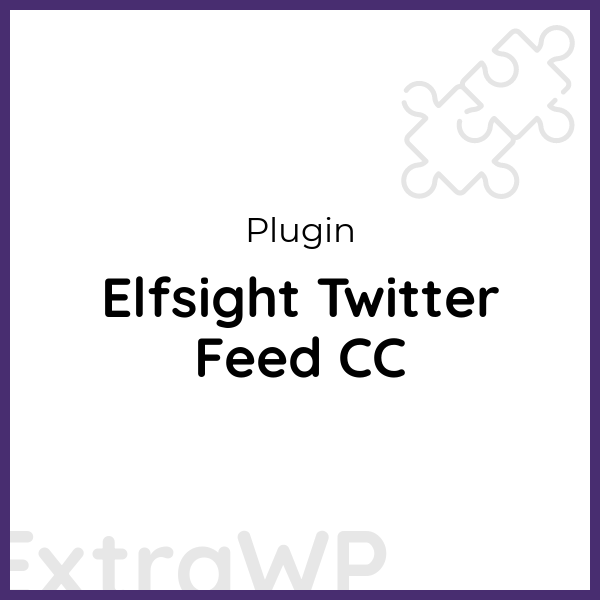 Elfsight Twitter Feed CC