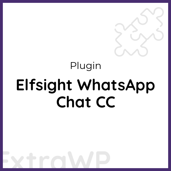 Elfsight WhatsApp Chat CC