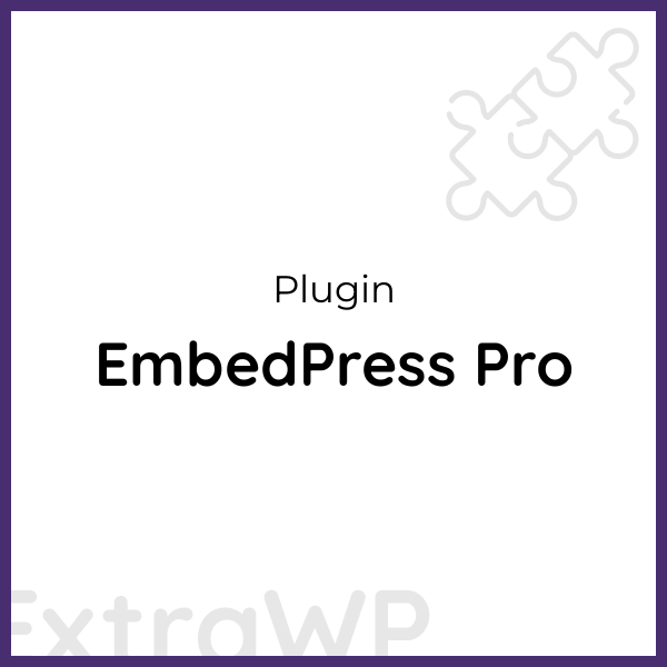 EmbedPress Pro