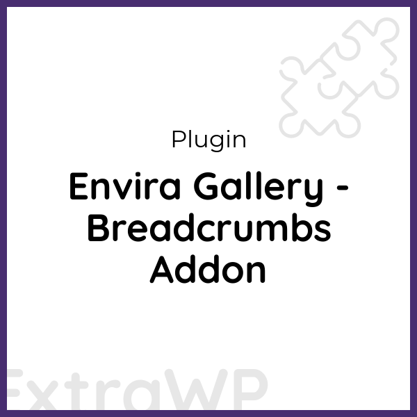 Envira Gallery - Breadcrumbs Addon