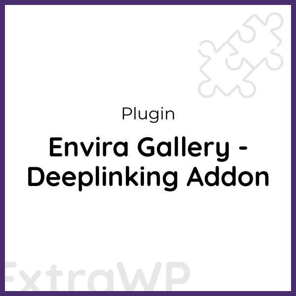 Envira Gallery - Deeplinking Addon