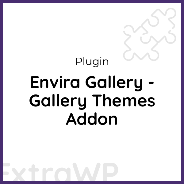 Envira Gallery - Gallery Themes Addon