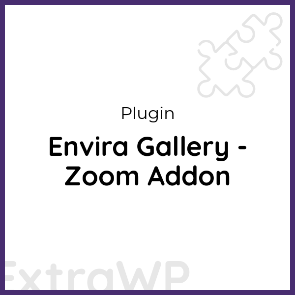 Envira Gallery - Zoom Addon