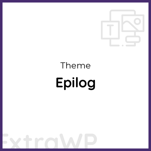 Epilog