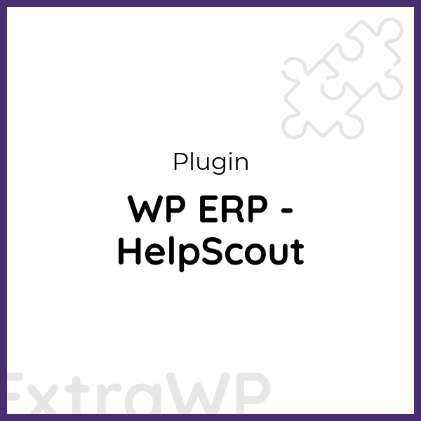 WP ERP - HelpScout