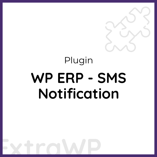 WP ERP - SMS Notification