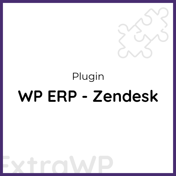 WP ERP - Zendesk