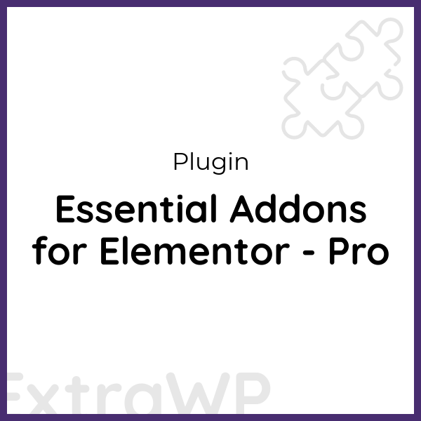 Essential Addons for Elementor - Pro