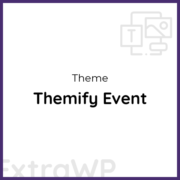 Themify Event