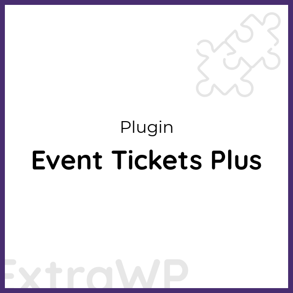 Event Tickets Plus