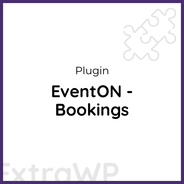 EventON - Bookings