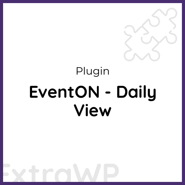 EventON - Daily View