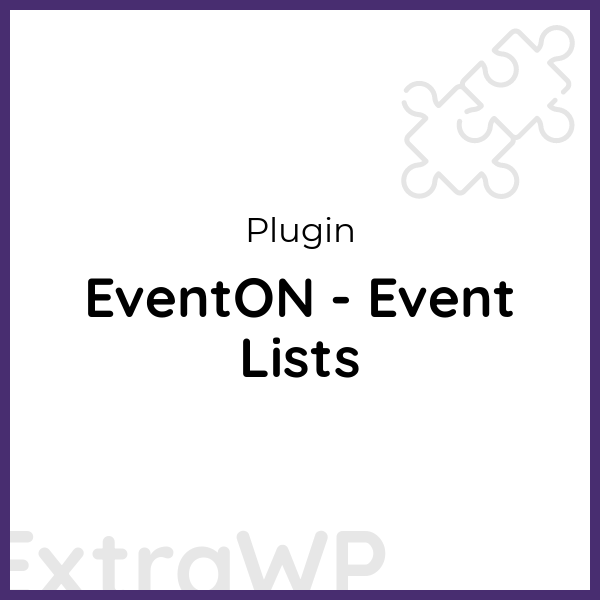 EventON - Event Lists