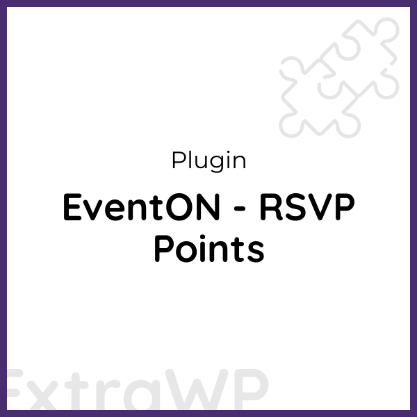 EventON - RSVP Points