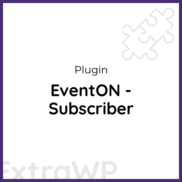EventON - Subscriber