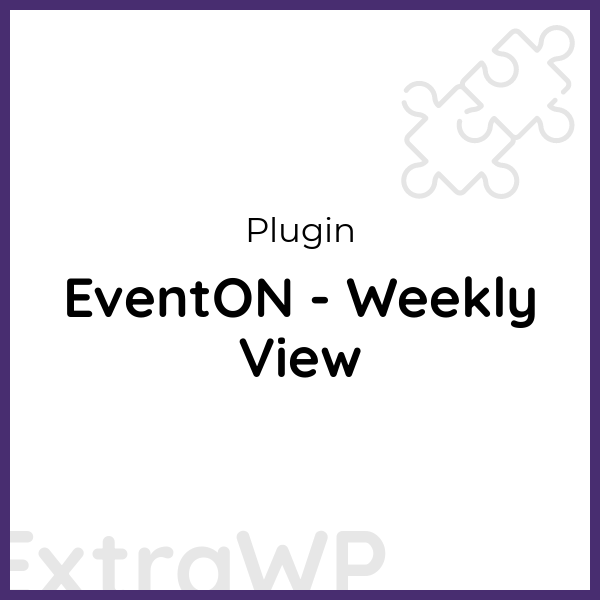 EventON - Weekly View