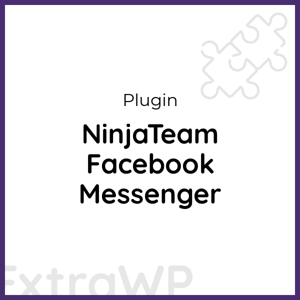 NinjaTeam Facebook Messenger