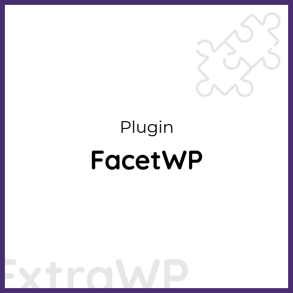 FacetWP