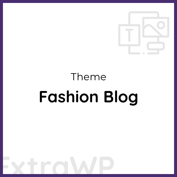 Fashion Blog