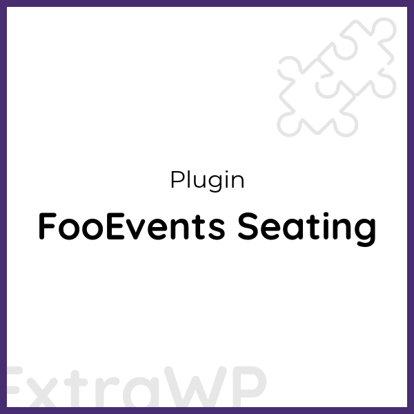 FooEvents Seating