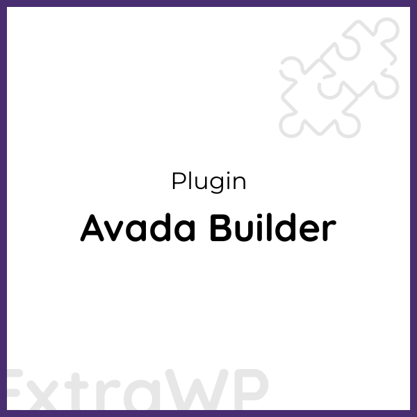 Avada Builder