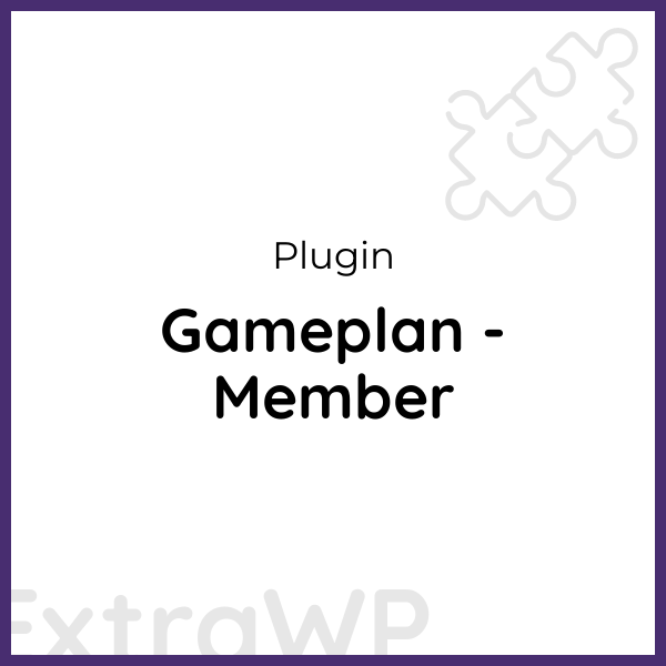 Gameplan - Member