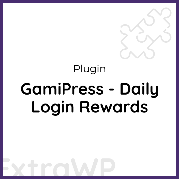 GamiPress - Daily Login Rewards