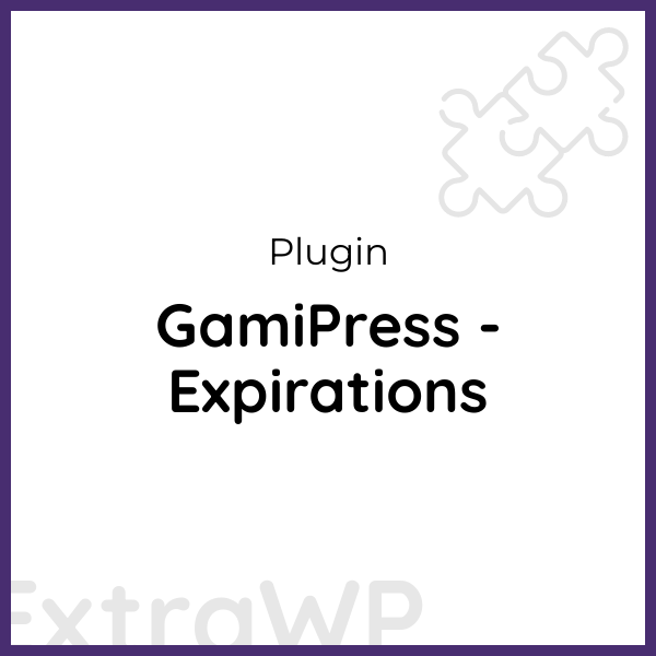 GamiPress - Expirations