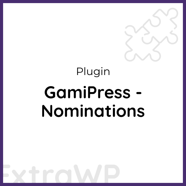 GamiPress - Nominations