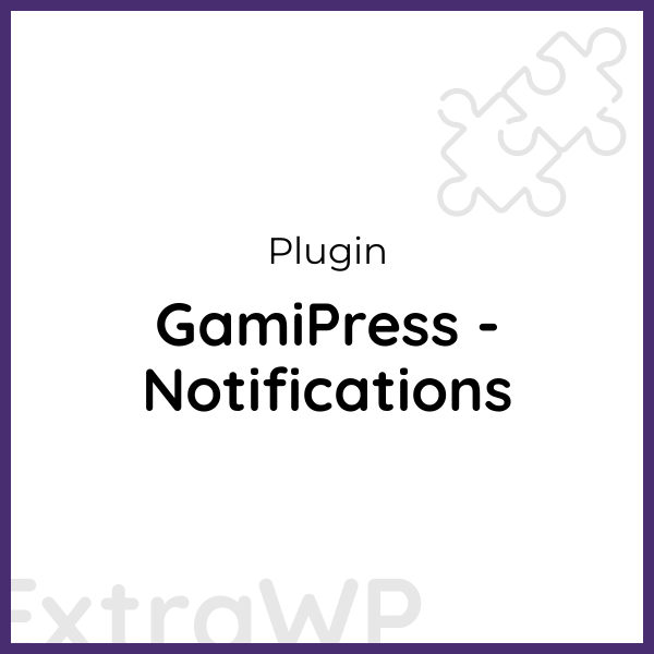 GamiPress - Notifications